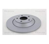 2x Bremsscheibe TRISCAN 8120 291045C passend für AUDI