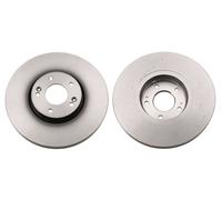 2x Bremsscheibe TRW DF6222 für SANTA FÉ HYUNDAI CM 2 SUV CRDi 4x4 GLS