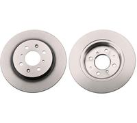2x Bremsscheibe TRW DF6318 für INSIGHT HONDA JAZZ 3 HYBRID GP1 IMA ZE2 ZE28