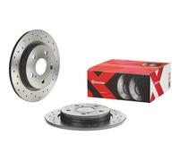 2x Bremsscheibe voll 08.A912.1X BREMBO für TOYOTA AURIS COROLLA Stufenheck