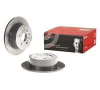 2x Bremsscheibe voll 08.B566.11 BREMBO für TOYOTA CAMRY Stufenheck AURION
