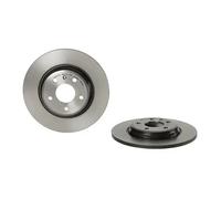 Bremsscheibe BREMBO 08.D060.11, hinten, voll, 1 Stück