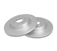 2x A.B.S. BREMSSCHEIBEN 276mm HINTEN passend für ALFA ROMEO 147 156 GT