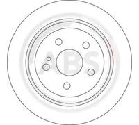 2x A.b.s. Bremsscheibe [Hersteller-Nr. 17112] für Mercedes-Benz