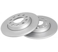 2x Bremsscheibe voll 17333 A.B.S. für AUDI SEAT