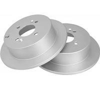 2x Bremsscheibe voll 17693 A.B.S. für HYUNDAI KIA