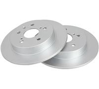 2x Bremsscheibe voll 18078 A.B.S. für SUZUKI SX4 Stufenheck SX4 / SX4 CLASSIC