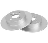 2x Bremsscheibe voll 18187 A.B.S. für SUZUKI SWIFT IV