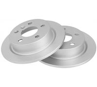 2x Bremsscheibe voll 18429 A.B.S. für MINI MINI MINI Cabriolet