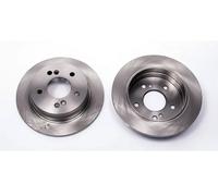 KRAFT AUTOMOTIVE Bremsscheibe hinten rechts links voll Ø258mm 258,0mm für MERCEDES-BENZ 6051020