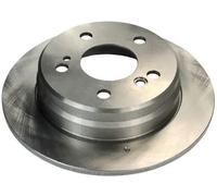 DENCKERMANN Bremsscheibe hinten rechts links voll 258,0mm für MERCEDES-BENZ B130010