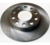 DENCKERMANN Bremsscheibe hinten rechts links voll 245,0mm für VW VAG B130304