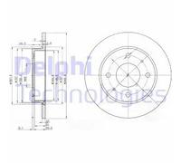 Bremsscheibe BG3971