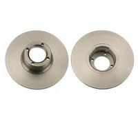 2x Bremsscheibe voll DF1856 TRW für AUSTIN ROVER INNOCENTI