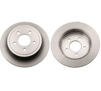 Bremsscheibe TRW DF6386 hinten, voll, 1 Stück