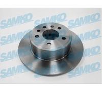 2x Bremsscheibe voll O1331P SAMKO für SAAB OPEL
