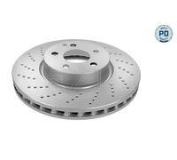 2x Bremsscheibe Vorderachse belüftet 083 521 2103/PD MEYLE für MERCEDES-BENZ