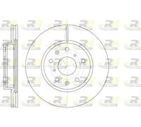 2x Bremsscheibe Vorderachse belüftet 61018.10 ROADHOUSE für FIAT SUZUKI
