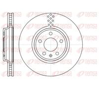 REMSA 61110.10 Brake Disc for AUDI,AUDI (FAW)