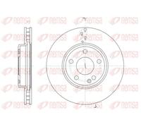Remsa Bremsscheibe 61522.10 Vorderachse belüftet für Mercedes-Benz