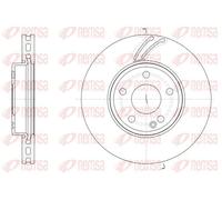 Remsa Bremsscheibe 61527.10 belüftet Vorderachse 2x für Mercedes‑Benz GLA‑Klasse