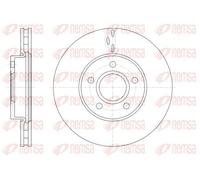 KAWE 61560 10 Bremsscheibe