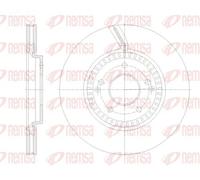 2x Bremsscheibe Vorderachse belüftet 62115.10 REMSA für SSANGYONG TIVOLI