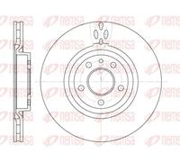 Remsa Bremsscheibe 6315.11, belüftet, Vorderachse, für Alfa Romeo