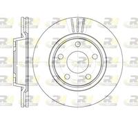 2x Bremsscheibe Vorderachse belüftet 6548.10 ROADHOUSE für AUDI VW SEAT