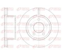 REMSA 6886.10 Bremsscheibe