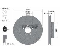 2x Bremsscheibe Vorderachse für BMW 3 Gran Turismo Touring 4 Coupe Cabriolet Van