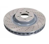 SWAG Bremsscheibe vorne rechts links Gelocht 360mm für MERCEDES-BENZ 10 94 4030