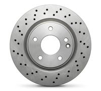 Bremsscheibe FEBI BILSTEIN 22996 für MERCEDES-BENZ, Vorderachse