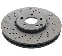 Bremsscheibe FEBI BILSTEIN 44012 für MERCEDES-BENZ, Vorderachse