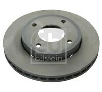 2x Bremsscheibe Vorderachse innenbelüftet 22835 FEBI BILSTEIN für SMART