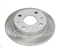 JAPKO Bremsscheibe vorne rechts links voll 210,8mm für PERODUA TOYOTA DAIHATSU 60613C