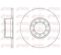 REMSA 6272.00 Bremsscheibe