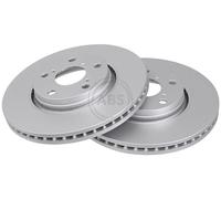 2X BREMSSCHEIBE VORNE ABS 17829 FÜR TOYOTA