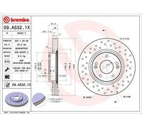 09.A532.1X Bremsscheibe XTRA LINE - Xtra