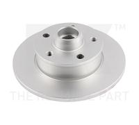 2x Bremsscheiben hinten Ø226 mm Voll beschichtet für VW Golf III Corrado Seat