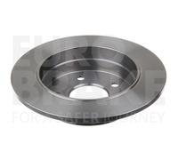 2x Bremsscheiben hinten Ø258 mm Voll geölt für Mercedes C-Klasse W202 S202 C124