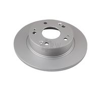 2x Bremsscheiben hinten Ø260 mm Voll beschichtet für Honda Accord VII CL