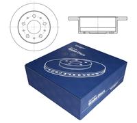 2x Bremsscheiben (Hinterachse) für Fiat Ducato II Van (2001-2006)