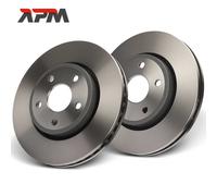 2x Bremsscheiben Vorne Ø330mm für Jeep Grand Cherokee IV Van WK2 Dodge Durango