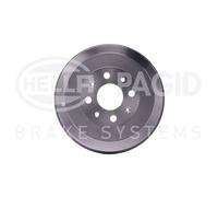 HELLA Bremstrommel hinten rechts links für GENERAL MOTORS FERRARI FIAT VAUXHALL OPEL 8DT 355 300-651