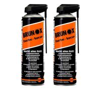 2x BRUNOX Turbo-Spray 500ml Power-Click BR0,50TSPOWERM2