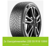 2x Continental AllSeasonContact 2 EVc XL Allwetterreifen 255/55 R18 109W | 55191