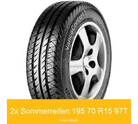 2x Continental VancoContact 2 Sommerreifen 195/70 R15 97T | 62189
