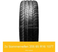 2x Continental VanContact 200 Sommerreifen 205/65 R16 107T | 66745