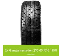 2x Continental VanContact Camper 3PMSF Ganzjahresreifen 235/65 R16 115R | 48569